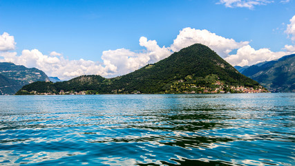 Iseo Lake Sebino Lombardy Italy - Monte Isola