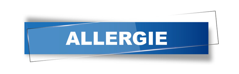 Button | Schild | Allergie