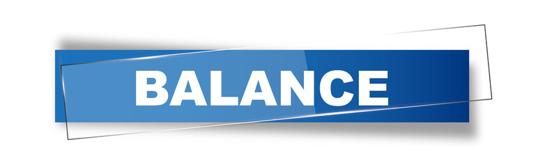 Button | Schild | Balance