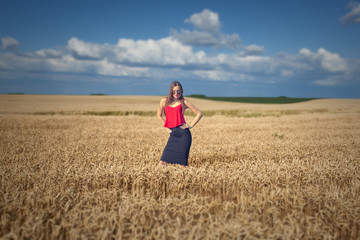 Portrait with conceptual connotation in the agricultural industr