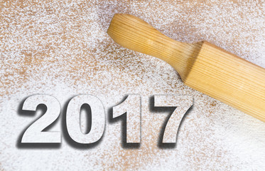 Año 2017,cocina