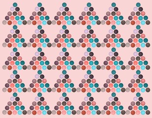 Шарики, абстрактный фон. Светлый. Вектор.