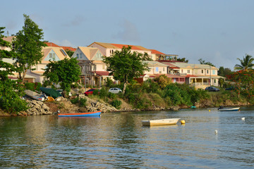  Martinique, picturesque city of Trois Rivieres in West Indies
