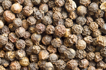 Black peppercorn background