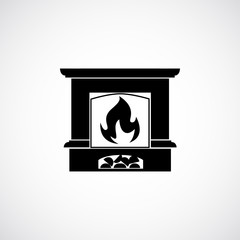 fireplace  icon