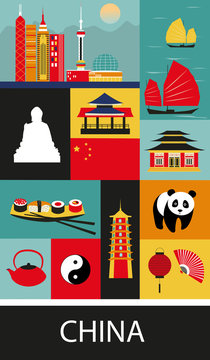 Symbols of China.