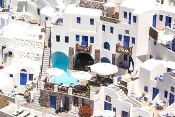 Oia Santorin House,i Greece