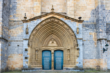 Gernika, Entrance to Church Santa Maria