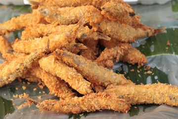 Shishamo Deep fried, japanese food of delicious.