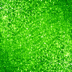 Glittering green background