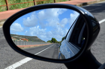 heard someone comparing your past to what you see in a rearview mirror so I thought I'd give this...