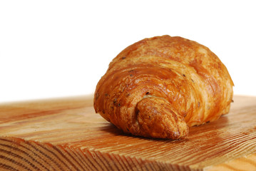The crispy brown croissant