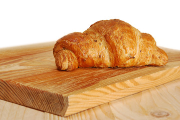 The crispy brown croissant