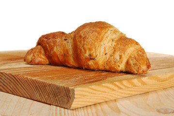 The crispy brown croissant