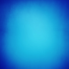 Abstract hand drawn watercolor background: blue sky and white cl