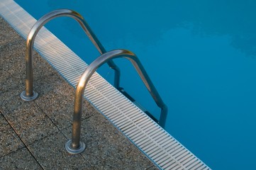 Swimming pool stairs