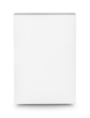 White box shot from the front