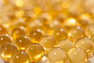 fish oil in the capsules