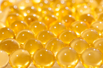 fish oil in the capsules