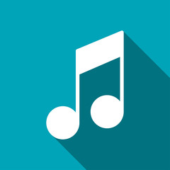music note vector icon