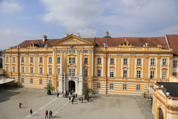 Obraz premium Im Torwartlhof von Kloster Melk, Österreich
