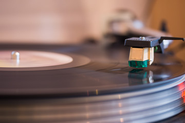 Plattenspieler, Vinyl, retro