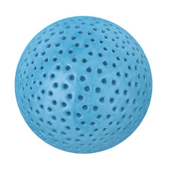 Virus im Labor - 3d rendered blue illustration