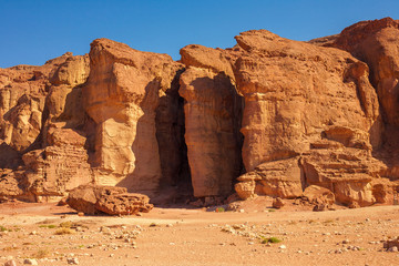 Fototapeta premium Solomons Pillars, Timna Park