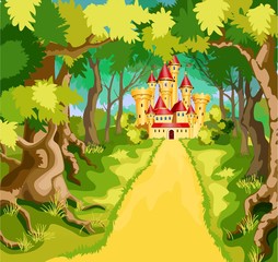 Princess tale castle.
