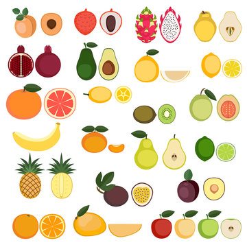 Collection of Fruits icons