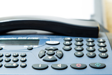 Telefon und Fax im Büro