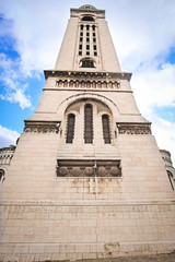 Paris, France, February 6, 2016: a Roman-Catholic church in a center of Paris, France,