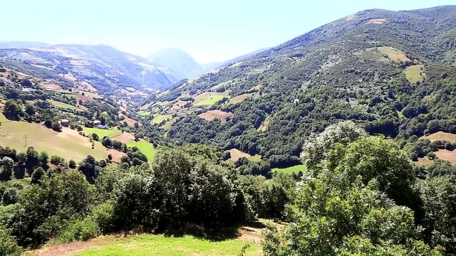 Leitariegos valley, Asturias, Spain