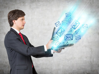 Communication via Internet