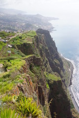 Fototapeta premium Blick von der Aussichtsplattform am Cabo Girao