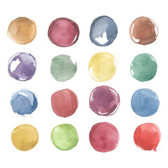 Watercolor composition