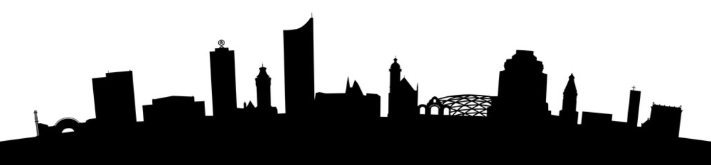 Fototapeta premium Leipzig Skyline 