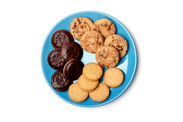 Cookies on plate