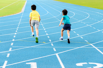 Fototapeta premium Child running