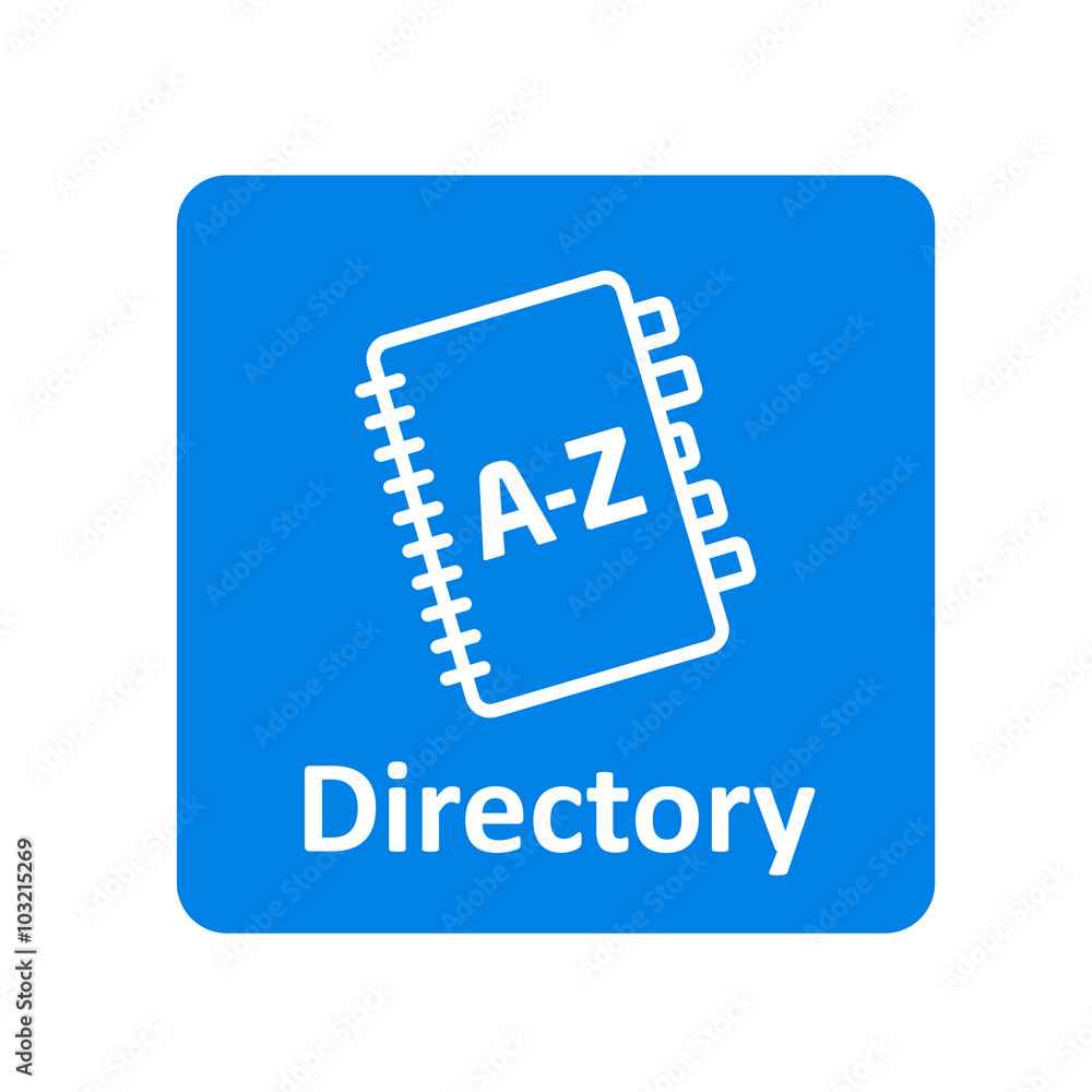 Poster directory icon for web and ui