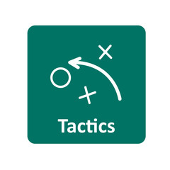 Tactics icon for web and UI