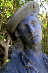 Obraz premium Garden sculpture, Vizcaya Museum and Gardens