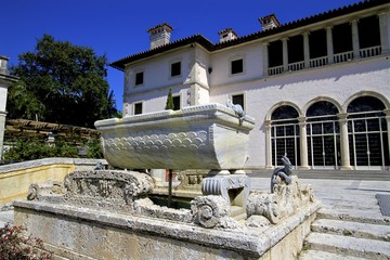 Vizcaya Museum and Gardens, fountain