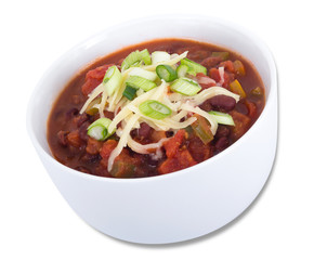 vegan chili bowl