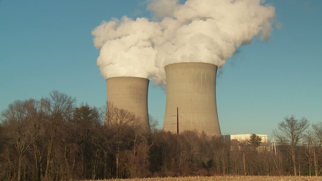 Nuclear Power Plant Cooling Towers 3