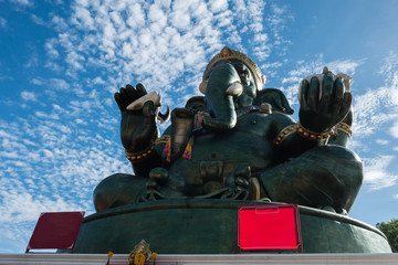 Ganesha statue and Hindu god, Thailand