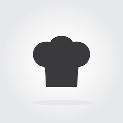 Chef cap icon. Cooking cap. cooking logo, Vector Logo Template.