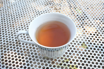 Hot tea
