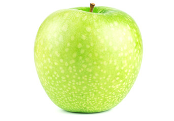 Green apple isolated on white background