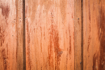 wood background with knots and nail holes